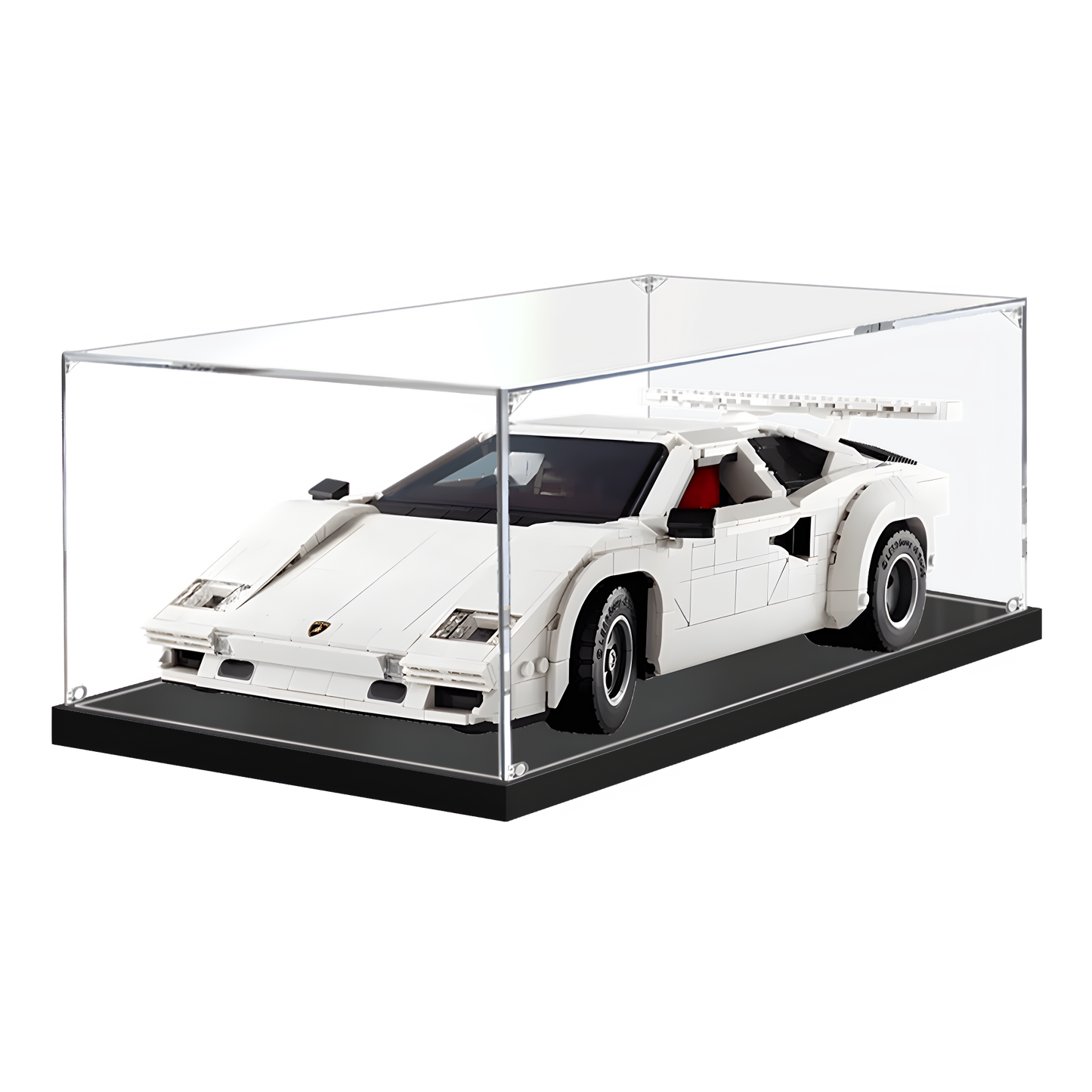 Acrylic Display Case for LEGO® Lamborghini Countach 5000 Quattrovalvole 10337