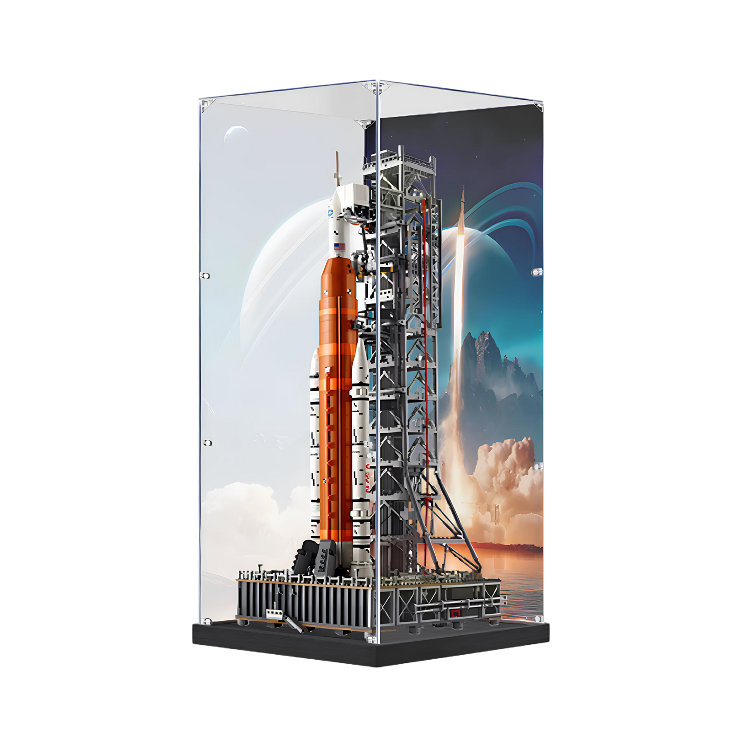Acrylic Display Case for LEGO® NASA Artemis Space Launch/Rocket System 10341