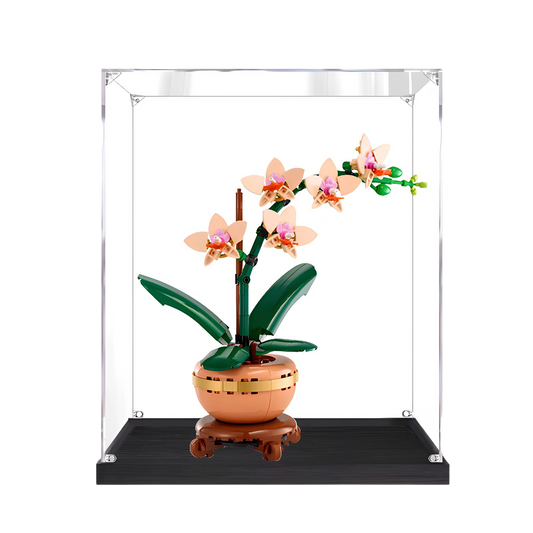 Acrylic LEGO Display Case for LEGO® Mini Orchid 10343
