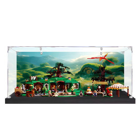 Acrylic LEGO Display Case for LEGO® The Lord of the Rings: The Shire™ 10354