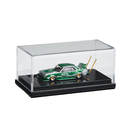 Premium Seamless Acrylic Display Case for Diecast Cars | Dustproof One-Piece Hot-Bending Showcase with Textured Base (1 / 3 / 5 / 10 Cars)