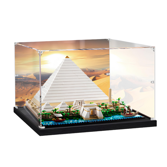 Acrylic Display Case for LEGO® Great Pyramid of Giza 21058