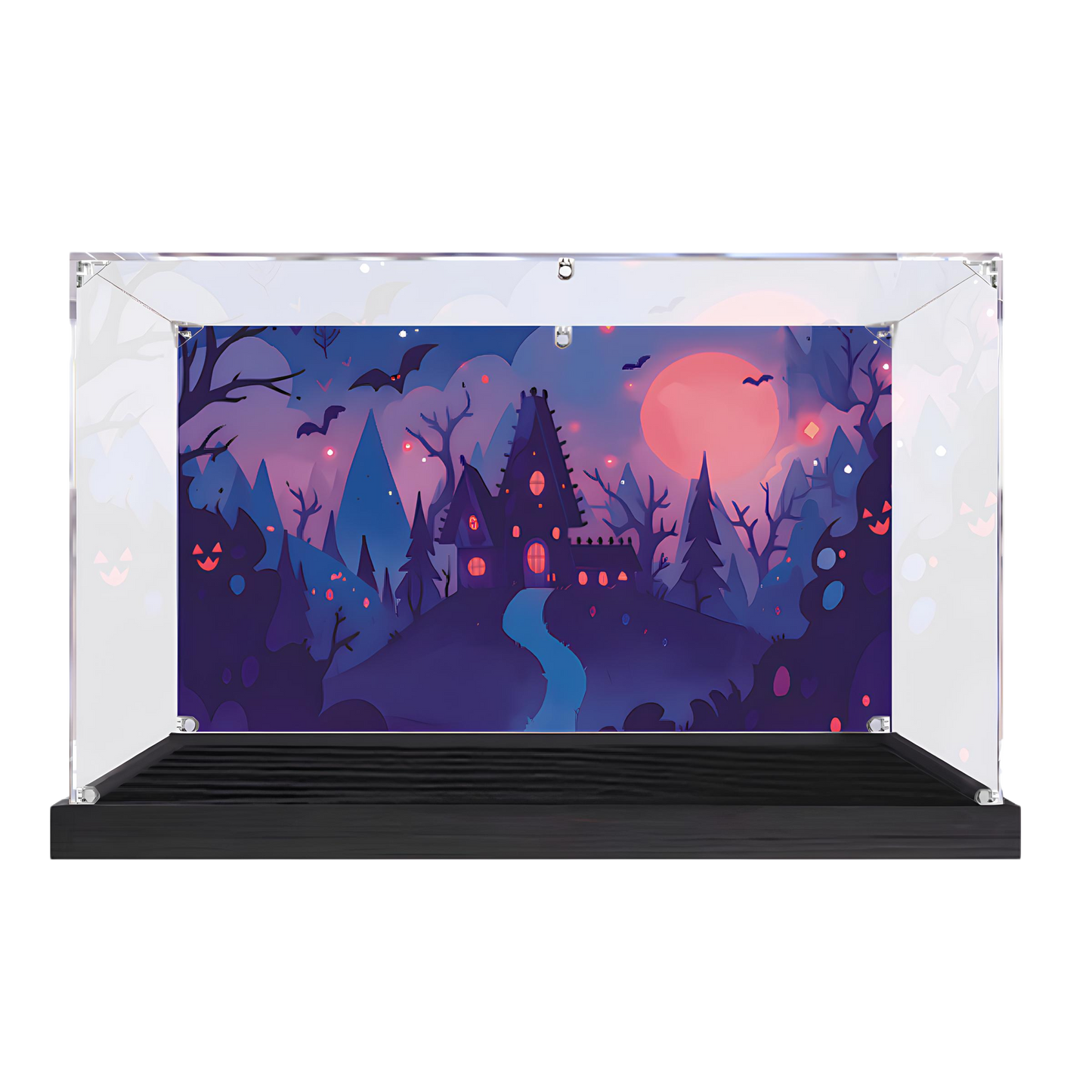 Acrylic Display Case for LEGO® Disney Tim Burton's The Nightmare Before Christmas 21351