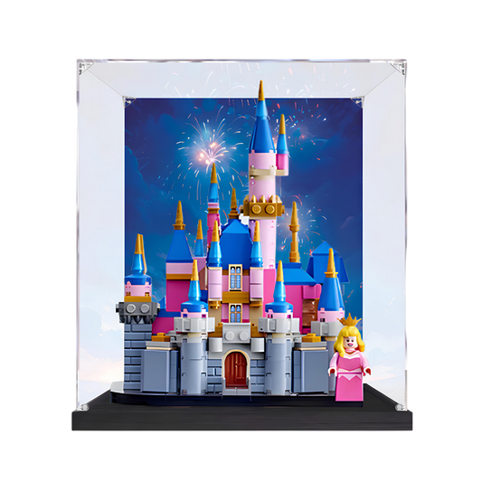 Acrylic LEGO Display Case for LEGO® Mini Disney Sleeping Beauty Castle 40720