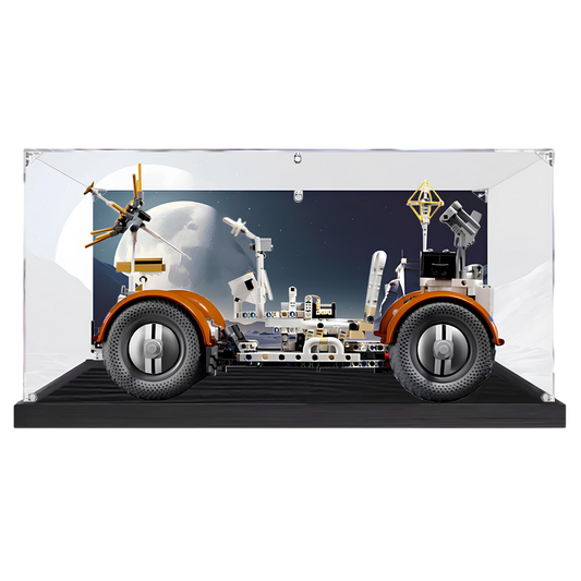 Acrylic LEGO Display Case for LEGO® NASA Apollo Lunar Roving Vehicle - LRV 42182