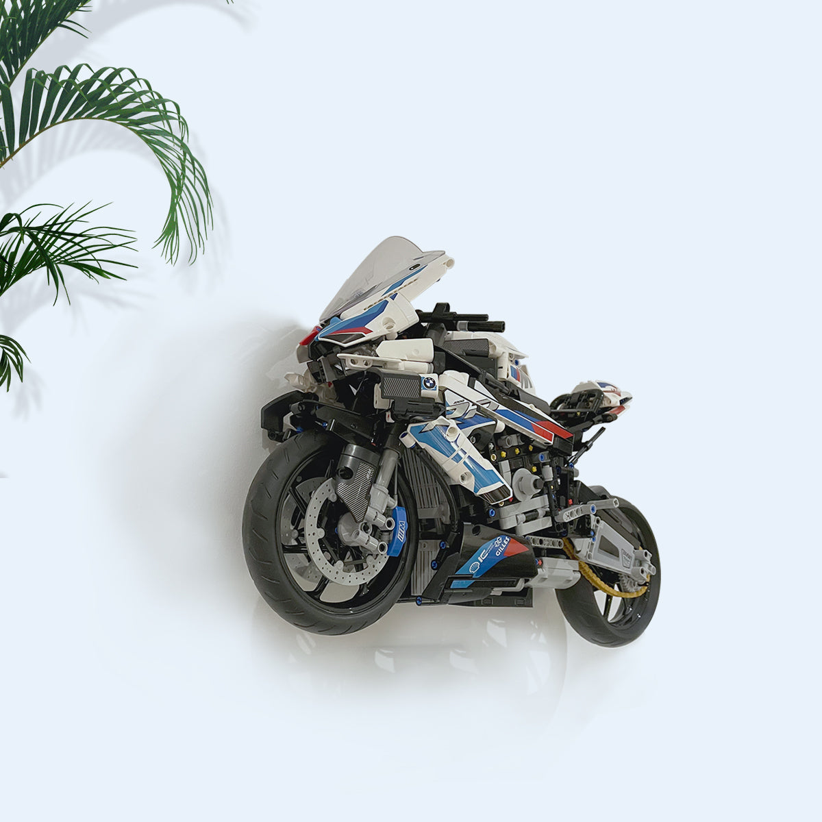 Lego Technic Bmw S1000rr 42130 Lego 3D Printed Wall Mount For LEGO