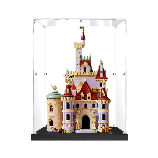 Acrylic LEGO Display Case for LEGO® Beauty and the Beast Castle 43263