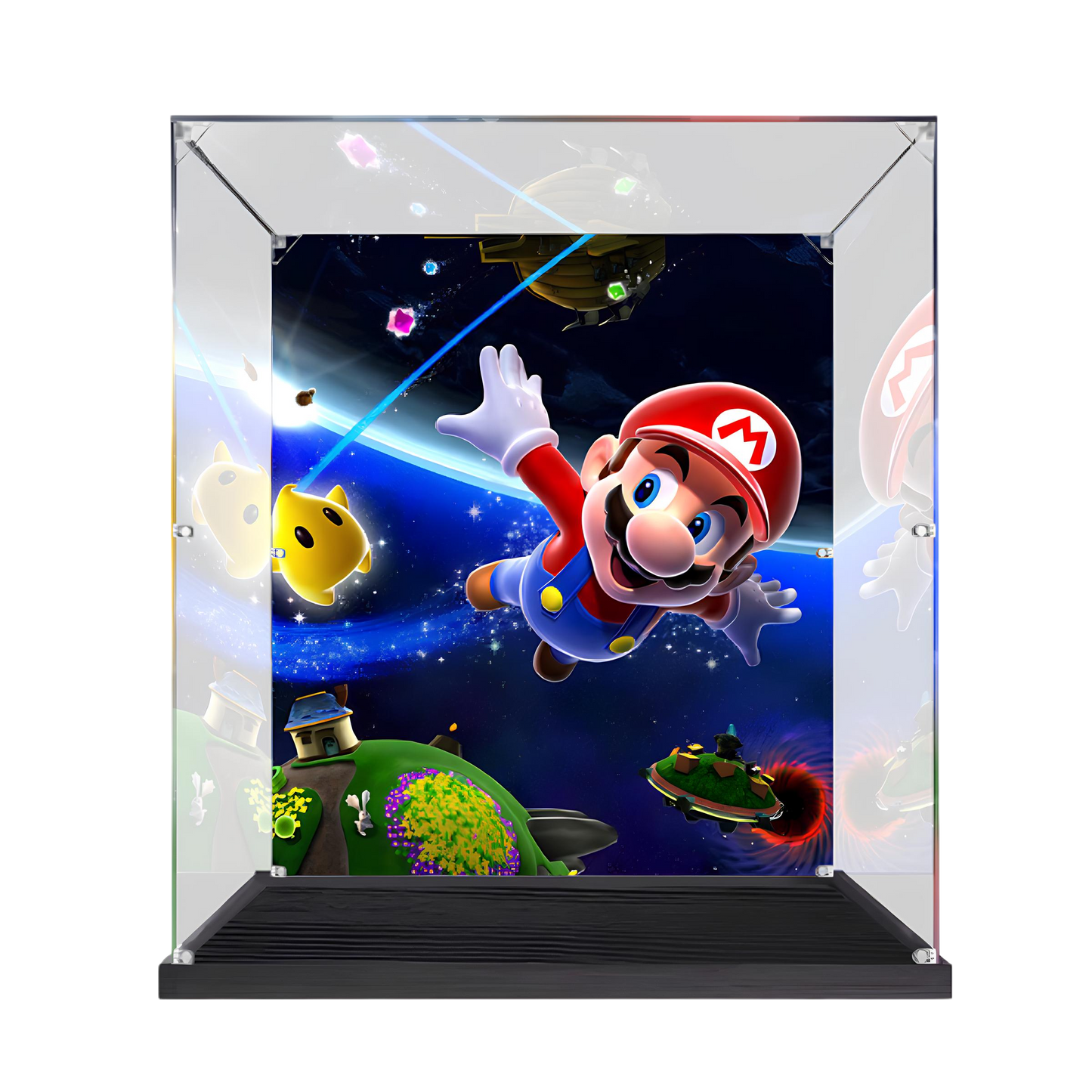 Acrylic LEGO Display Case for LEGO® Super Mario 64™ Question Mark Block 71395