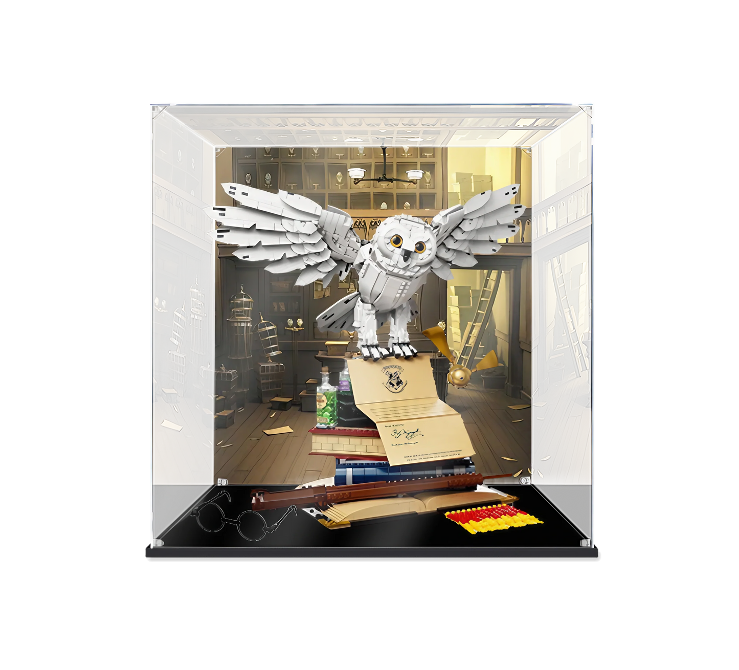 Acrylic Display Case for LEGO® Harry Potter Hogwarts™ Icons - 76391