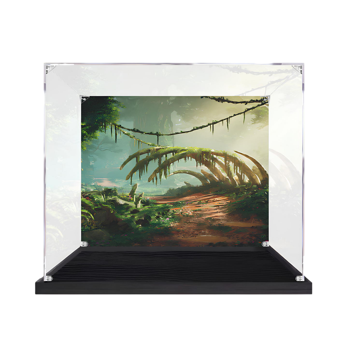 Acrylic LEGO Display Case for LEGO® Dinosaur Fossils: T. rex Skull 76964