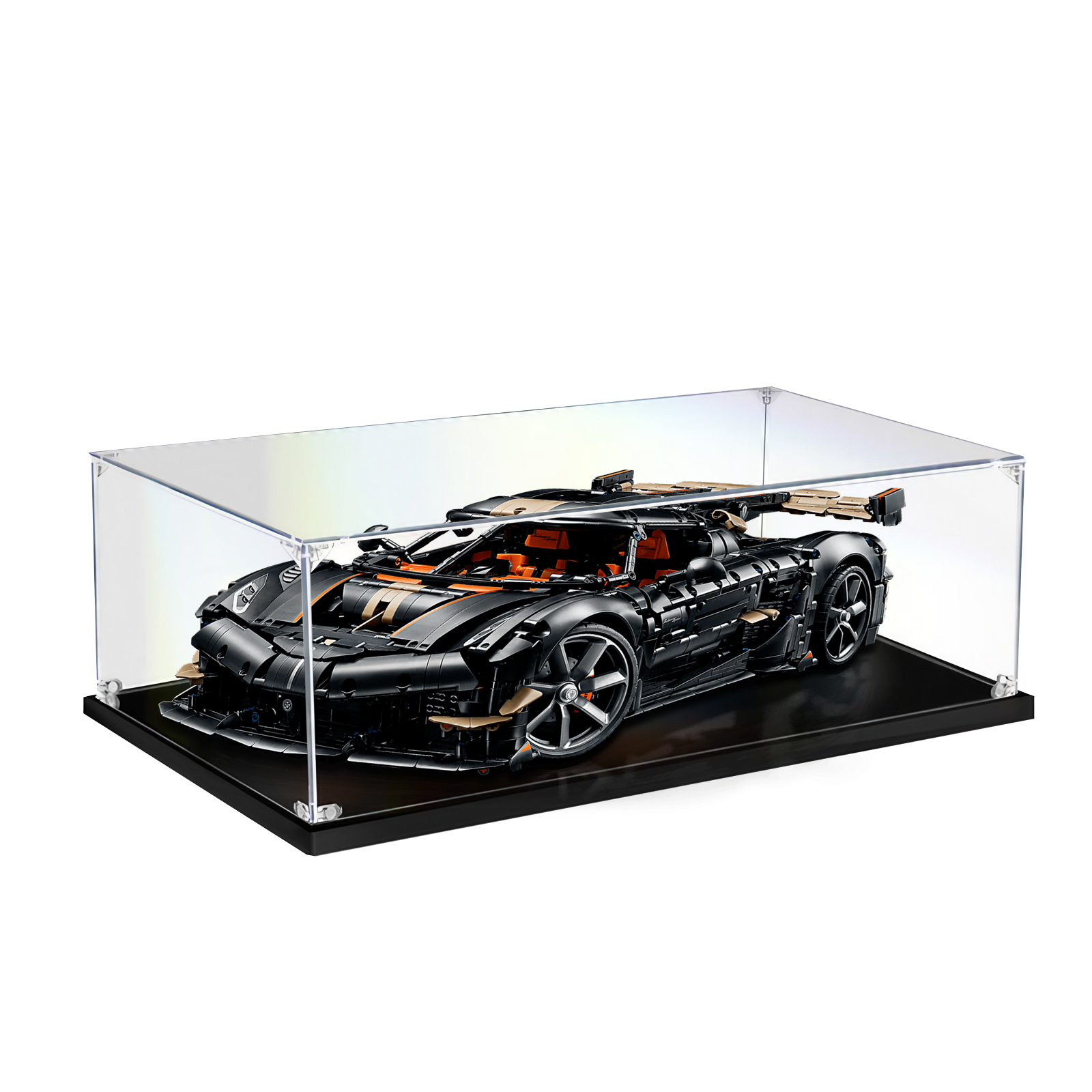 FantasMall Display Case/Box for LEGO Technic Koenigsegg Sadair 42232
