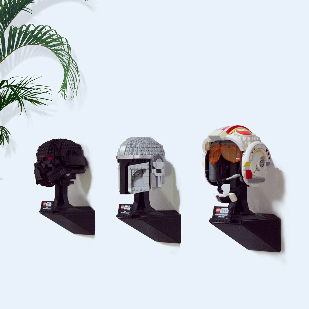 3D Printed Wall Mount for LEGO HELMET SERIES – FantasMall