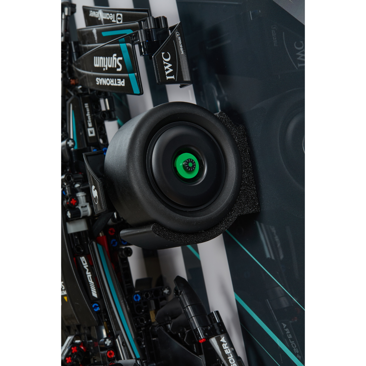 Acrylic Top-Speed Wall Mount Display for LEGO® Technic™ Mercedes-AMG F1 W14 E Performance 42171