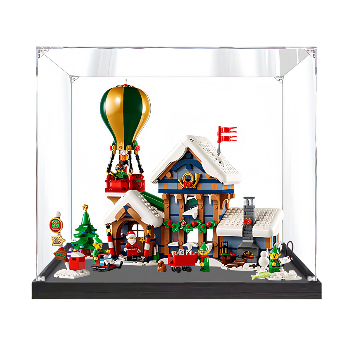Acrylic Display Case for LEGO® Santa's Post Office 10339