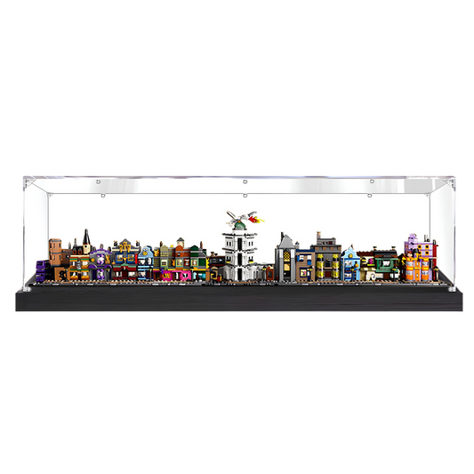 Acrylic LEGO Display Case for LEGO® Diagon Alley™ Wizarding Shops 76444