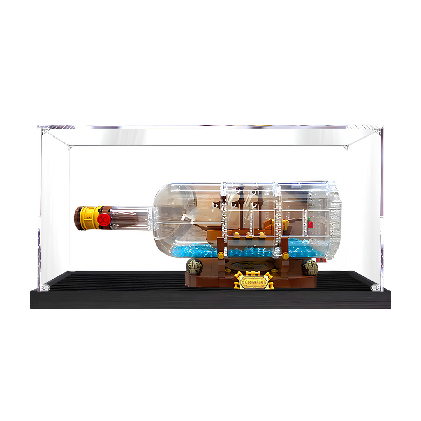Acrylic LEGO Display Case for LEGO® Ship in a Bottle 92177