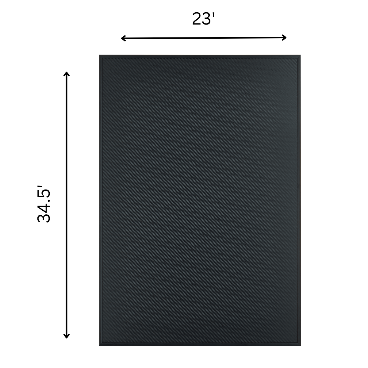 Acrylic Top-Speed Carbon Fiber Black Wall Mount Display Frame for LEGO® Technic™ Limited Carbon Fiber Black