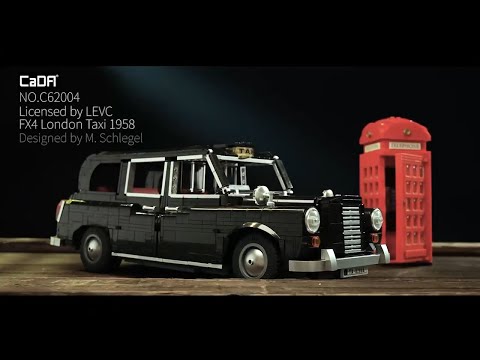 CaDA LEVC London Taxi C62004W Non Motorized