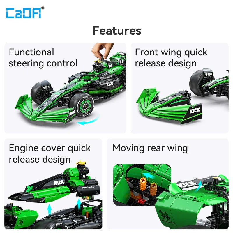 Cada 1:8 KlCK Sauber F1 Team C44 2553PCS C64010W
