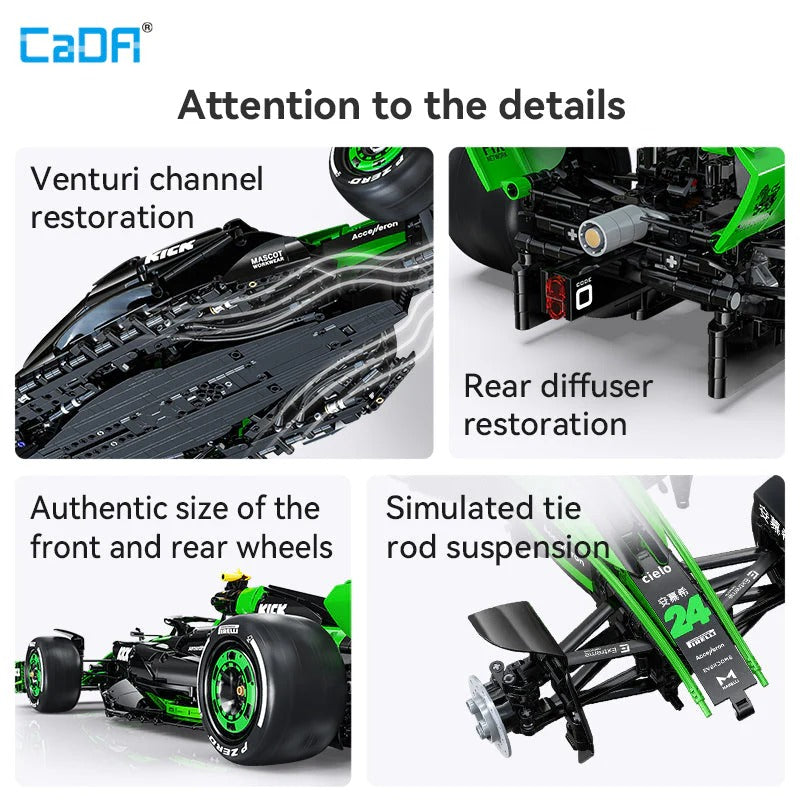 Cada 1:8 KlCK Sauber F1 Team C44 2553PCS C64010W
