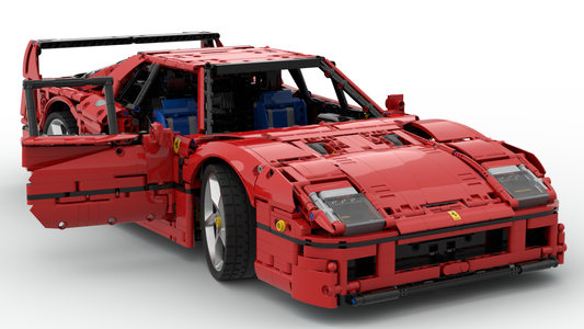Ferrari 42143 Ferrari F40 1:8 - alternate build - timtimgo