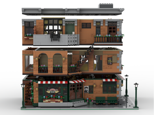 Central Perk & Friends Apartment MOC-79570 brick set