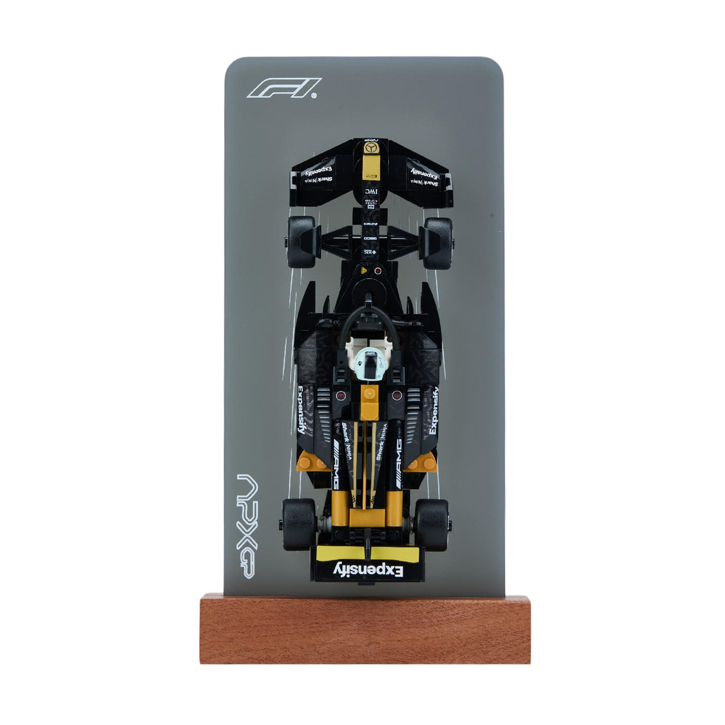 FantasMall Desk Gallery Vertical Display Stand for LEGO Speed Champions F1 Cars