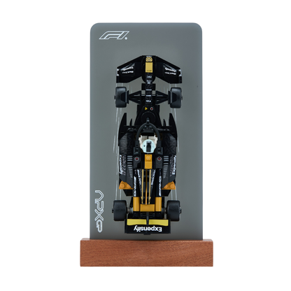 FantasMall Desk Gallery Vertical Display Stand for LEGO Speed Champions F1 Cars