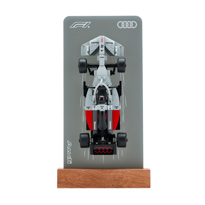 FantasMall Desk Gallery Vertical Display Stand for LEGO Speed Champions F1 Cars