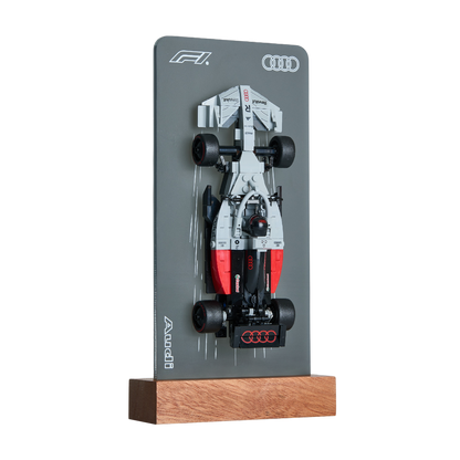 FantasMall Desk Gallery Vertical Display Stand for LEGO Speed Champions F1 Cars