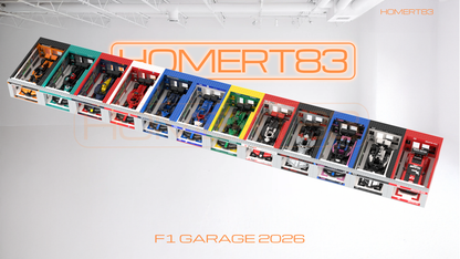 F1 Modular Pit Garage MOC-251570 | 2026 Season Display for LEGO