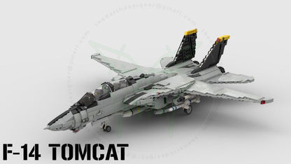 Grumman F-14 Tomcat | 1/35 Minifig Scale MOC-82377