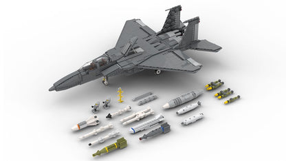 F-15 E Strike Eagle | 1:33 Minifigure Scale by DarthDesigner MOC 29950