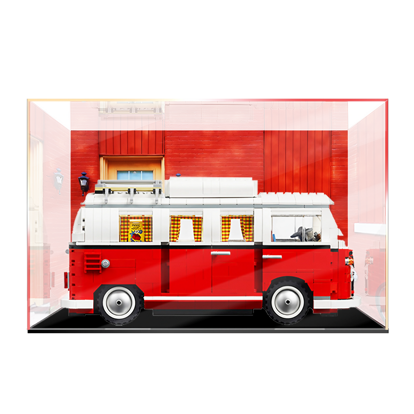 FantasMall Display Case Box for LEGO Volkswagen T1 Camper Van 10220