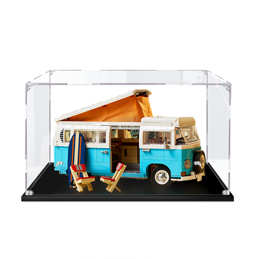Acrylic Display Case for LEGO® Volkswagen T2 Camper Van 10279