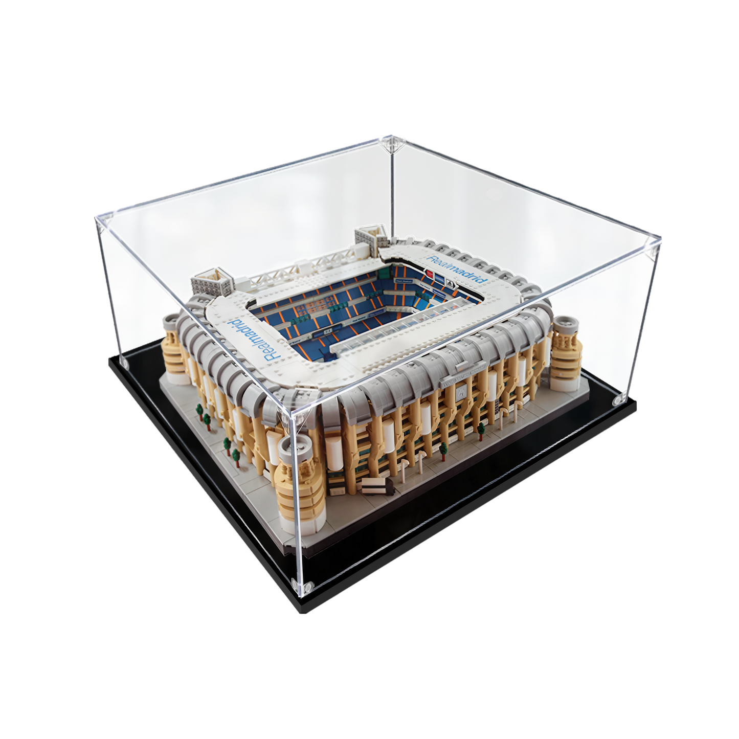 Acrylic Display Case for LEGO® Real Madrid – Santiago Bernabéu Stadium 10299