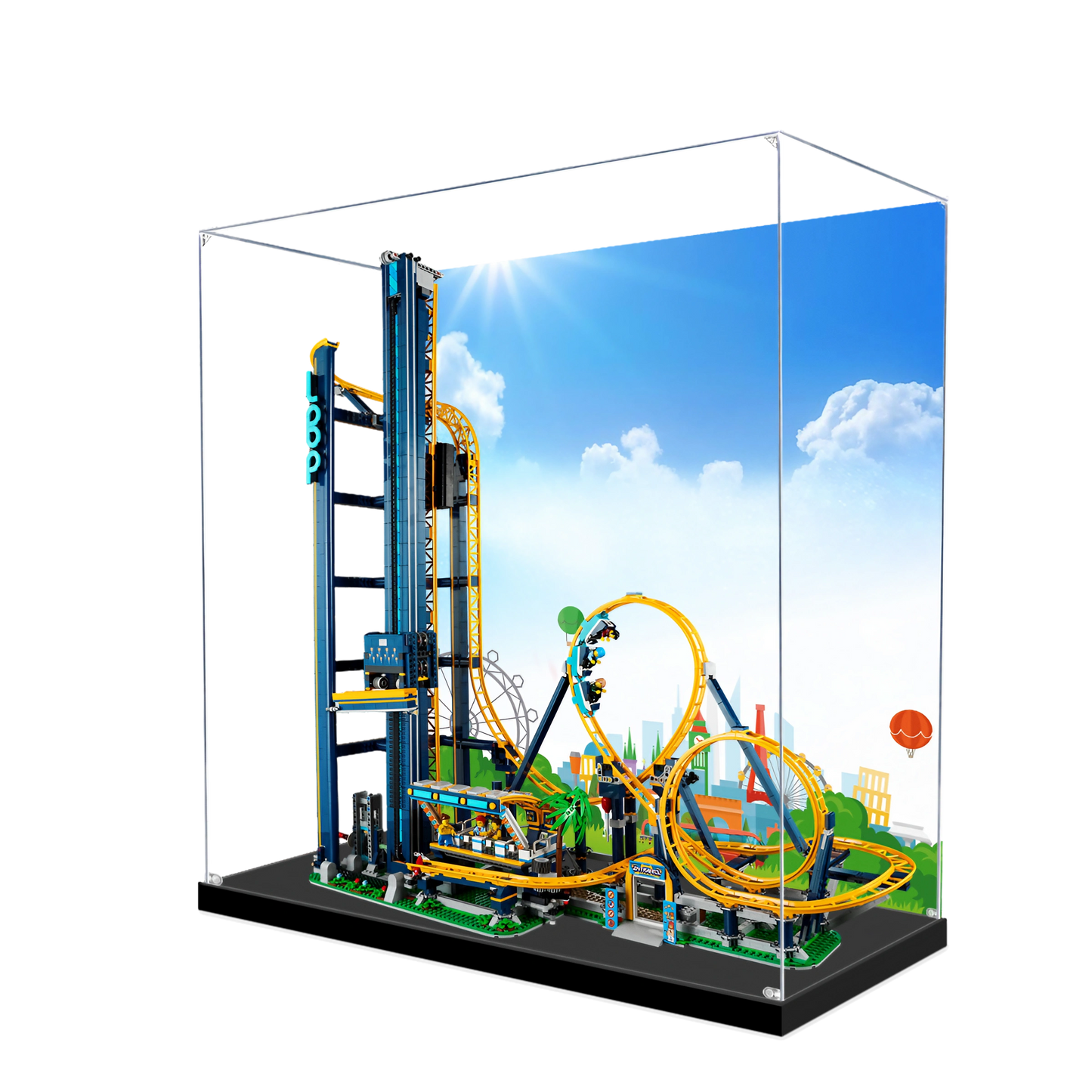 Acrylic Display Case for LEGO® Loop Coaster 10303