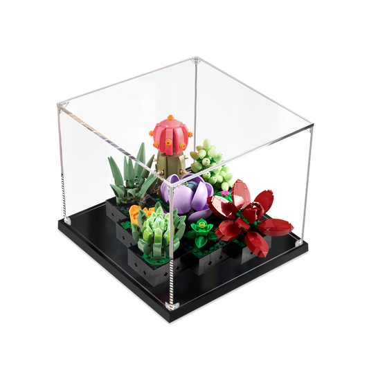 Acrylic Display Case for LEGO® Succulents 10309