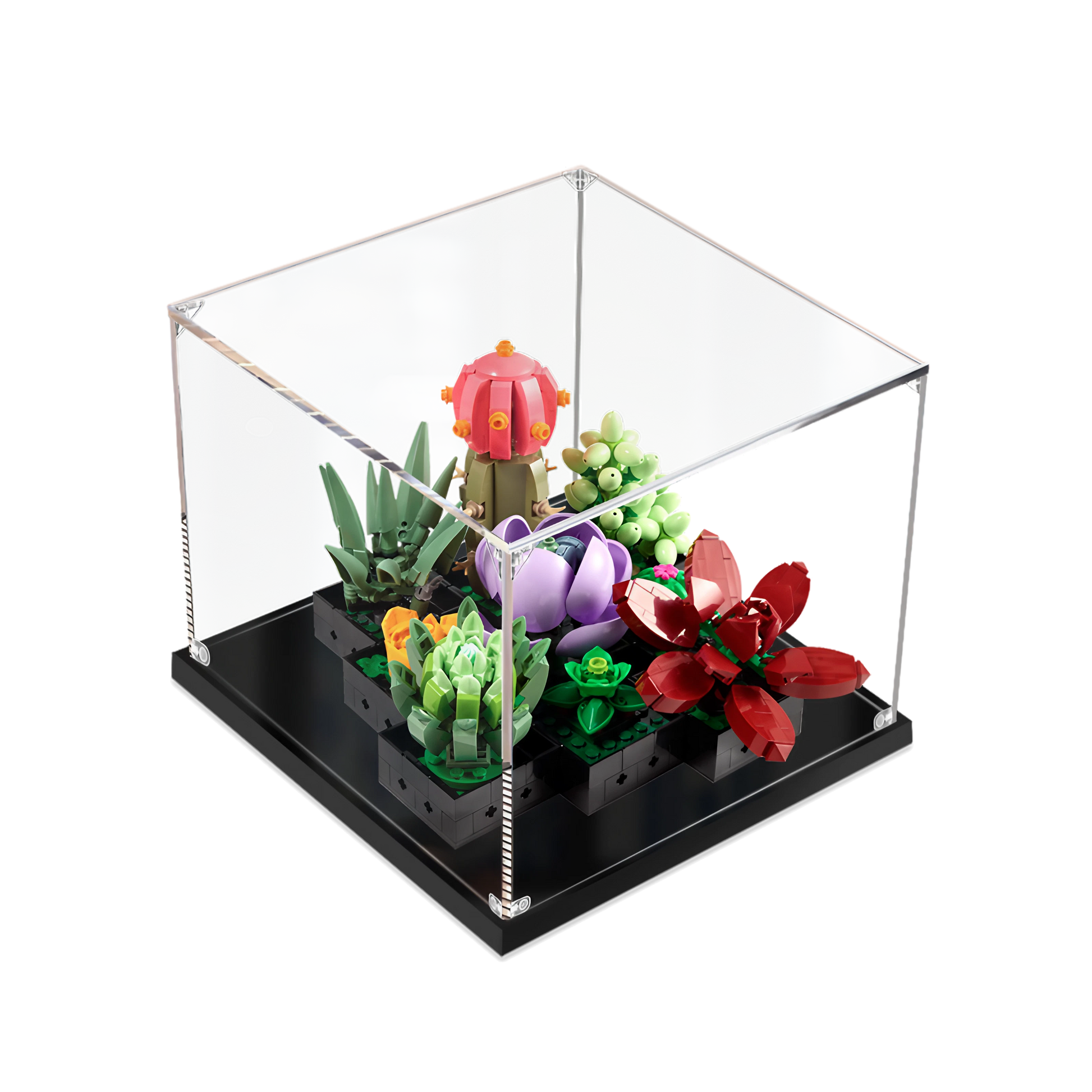 succulents 10309 FantasMall Display Case/Box for LEGO® Succulents 10309