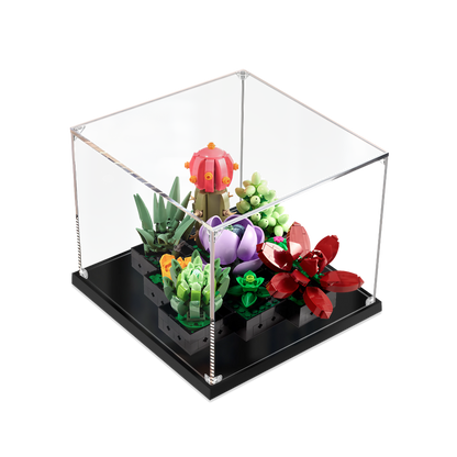 Acrylic Display Case for LEGO® Succulents 10309