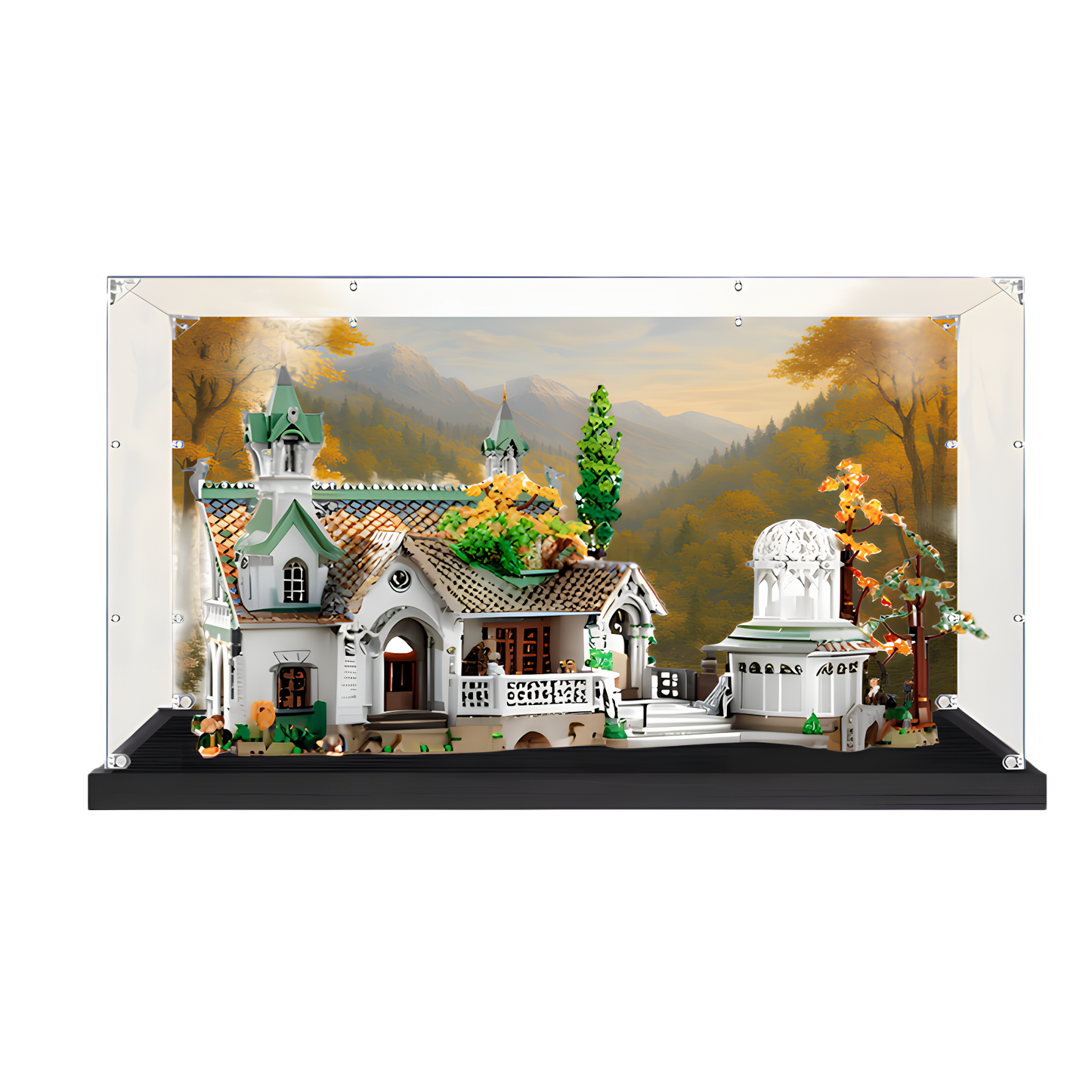 Acrylic Display Case for LEGO® THE LORD OF THE RINGS: RIVENDELL™ 10316