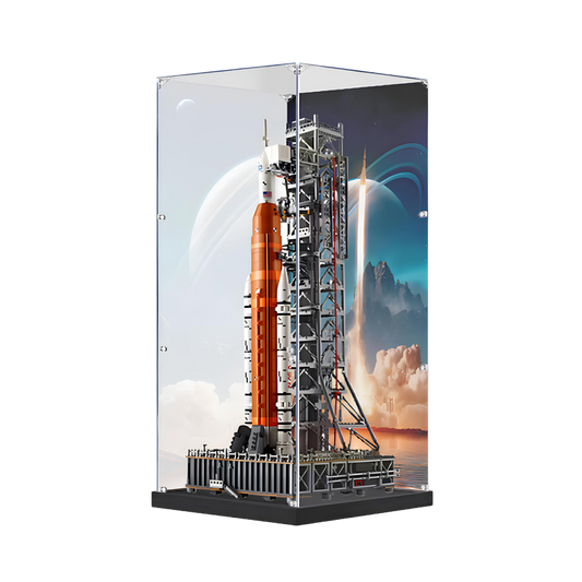 Acrylic Display Case for LEGO® NASA Artemis Space Launch/Rocket System 10341