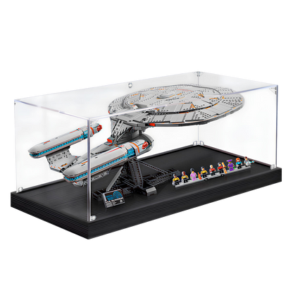 Acrylic Display Case for LEGO Star Trek: U.S.S. Enterprise NCC-1701-D 10356
