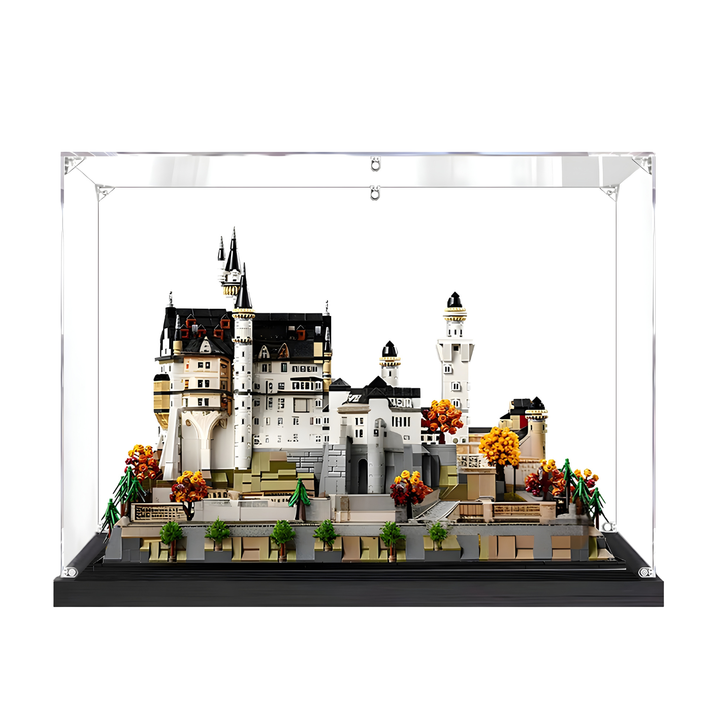 Acrylic LEGO Display Case for LEGO® Neuschwanstein Castle 21063