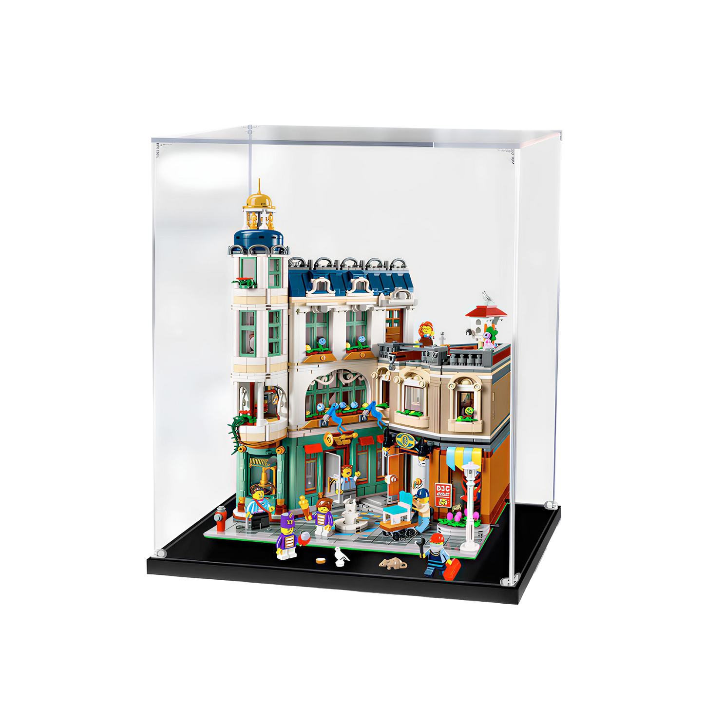 Acrylic Display Case for LEGO Shopping Street 11371