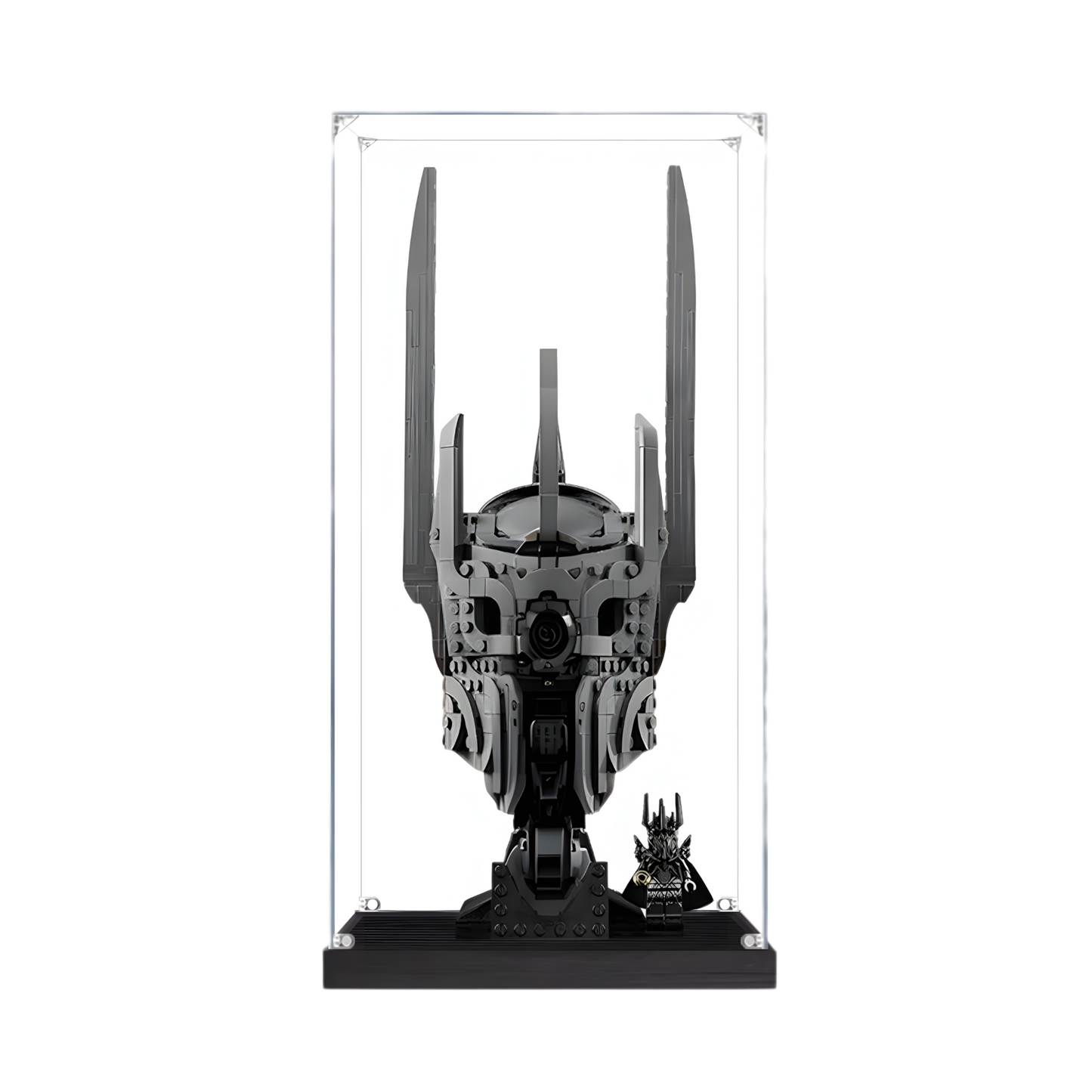 Acrylic Display Case for LEGO The Lord of the Rings: Sauron's Helmet 11373