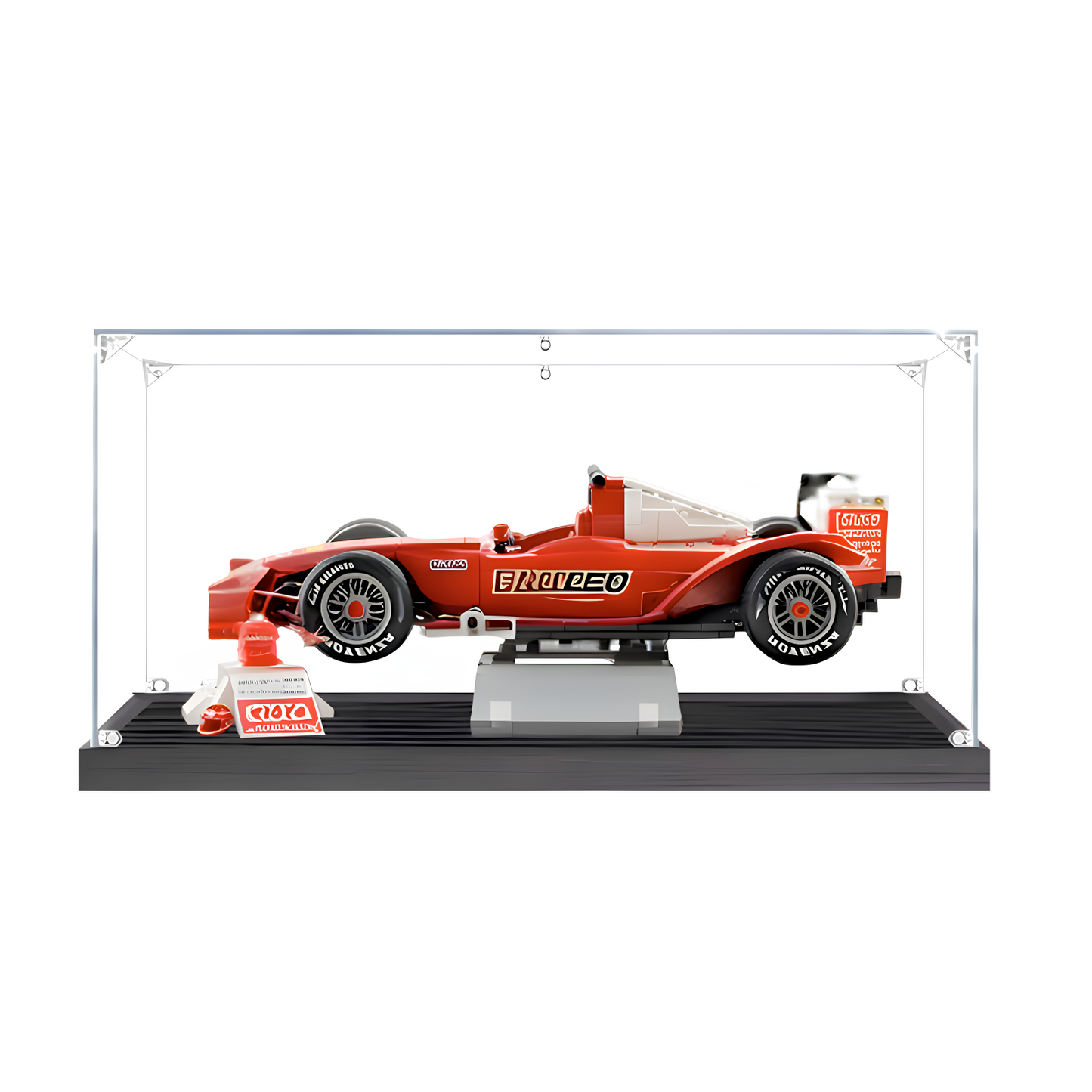 Acrylic Display Case for LEGO Ferrari F2004 11375/ Williams Racing FW14B 10353/ McLaren MP4/4 10330