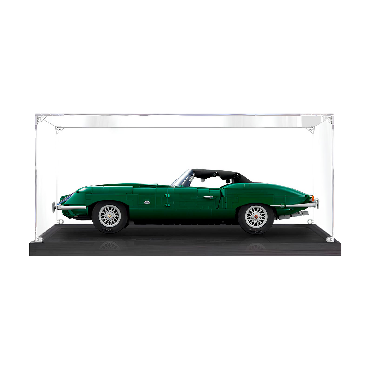 Acrylic Display Case for LEGO Jaguar E-Type 11381