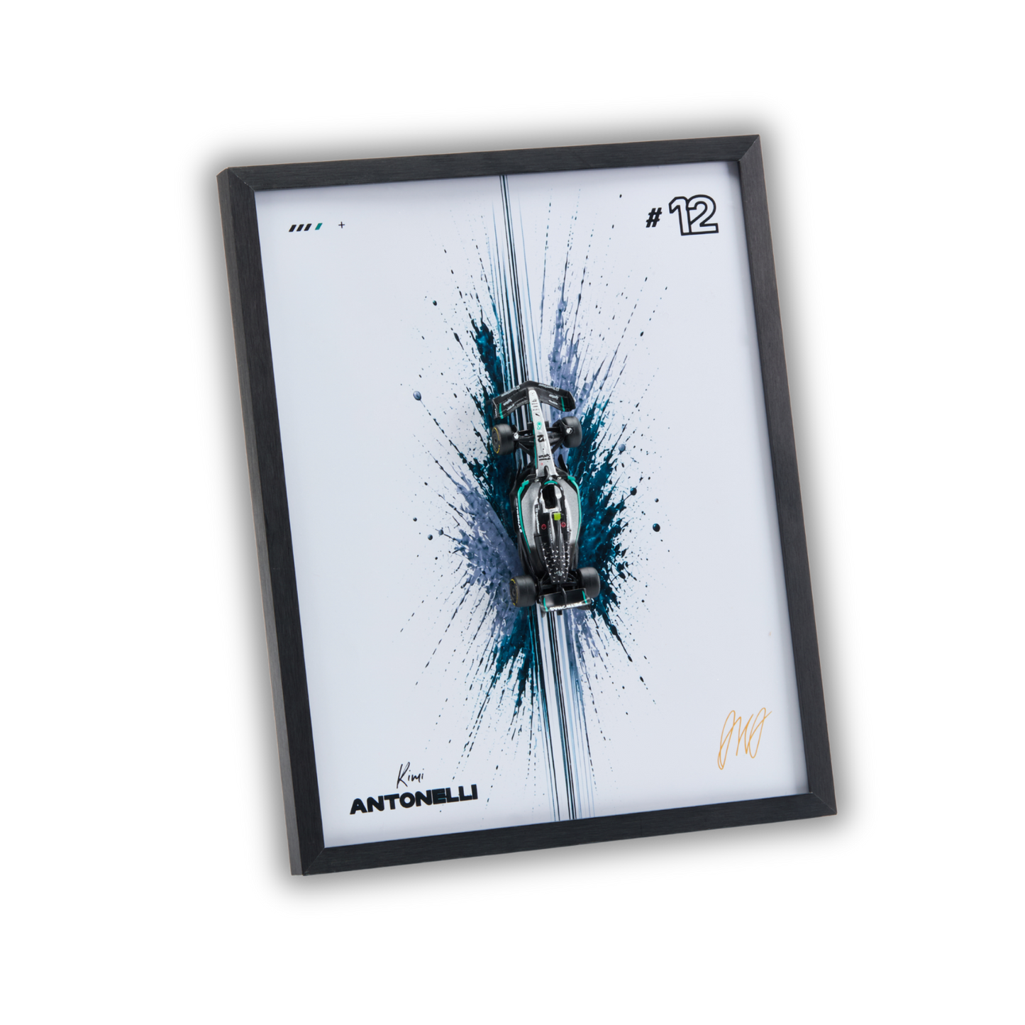 Desk Gallery - 3D 1:64 F1 Diecast Display Frame for Bburago | F1 Shelf Art & Desk Decor