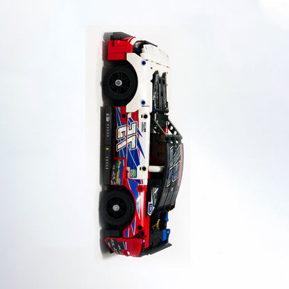 3D Printed Wall Mount 2 in 1 for LEGO NASCAR NEXT GEN CHEVROLET CAMARO ZL1 42153